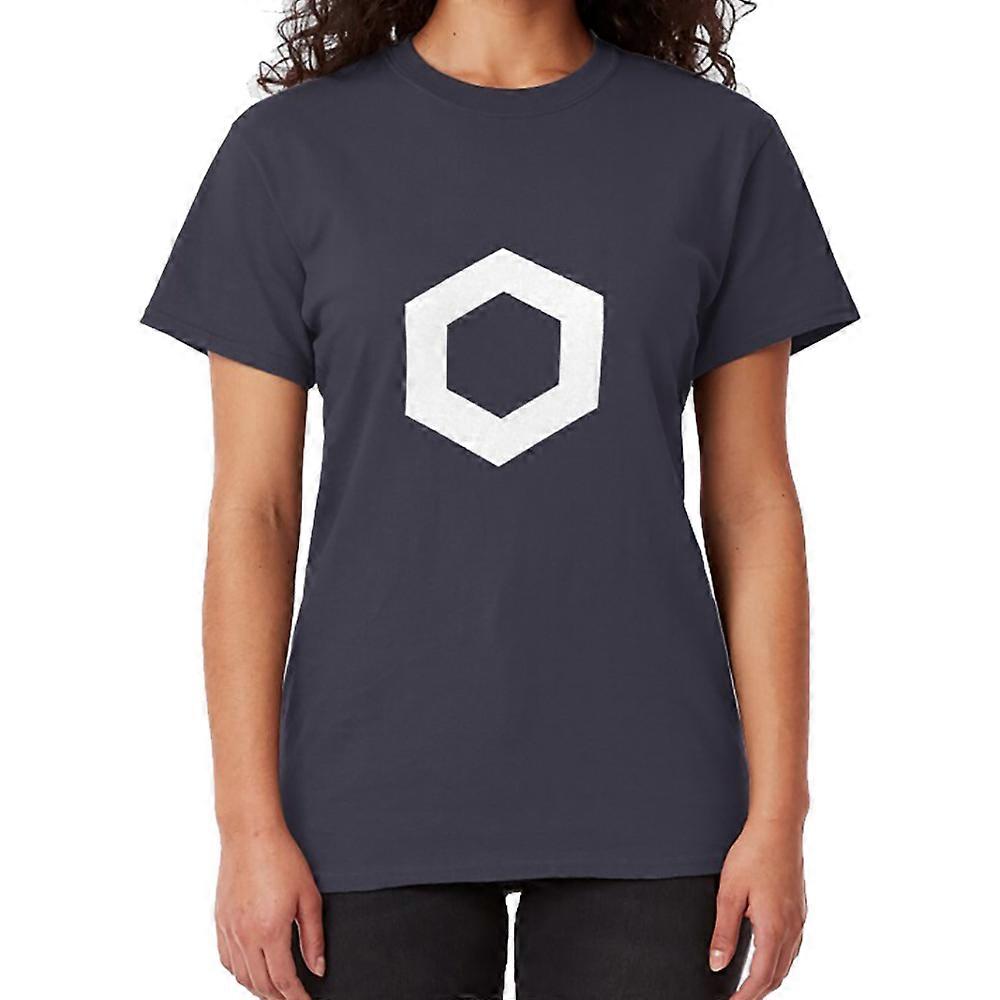Chainlink Logo White T-shirt
