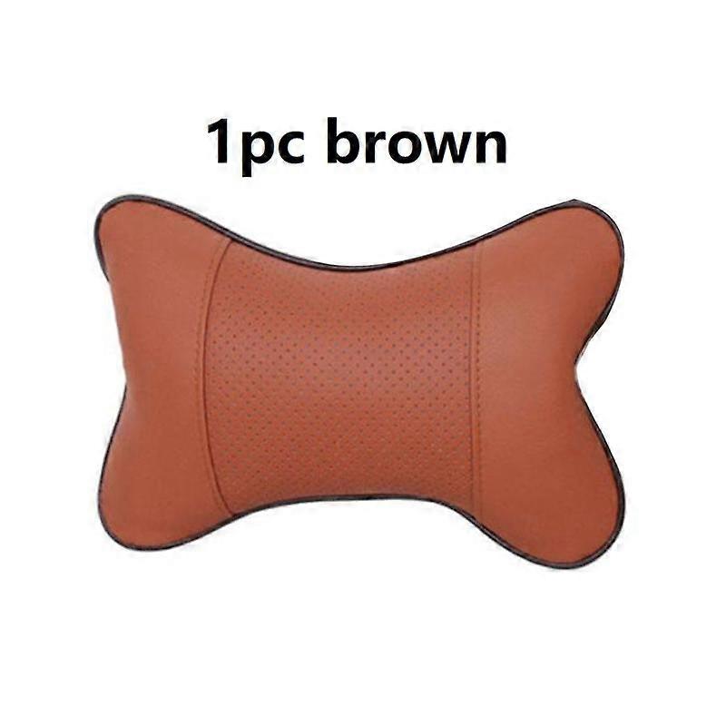 Universal Car Neck Pillows Neck Headrest Protector PVC Leather Headrest Backrest Cushion Auto Interior Accessories car pillow