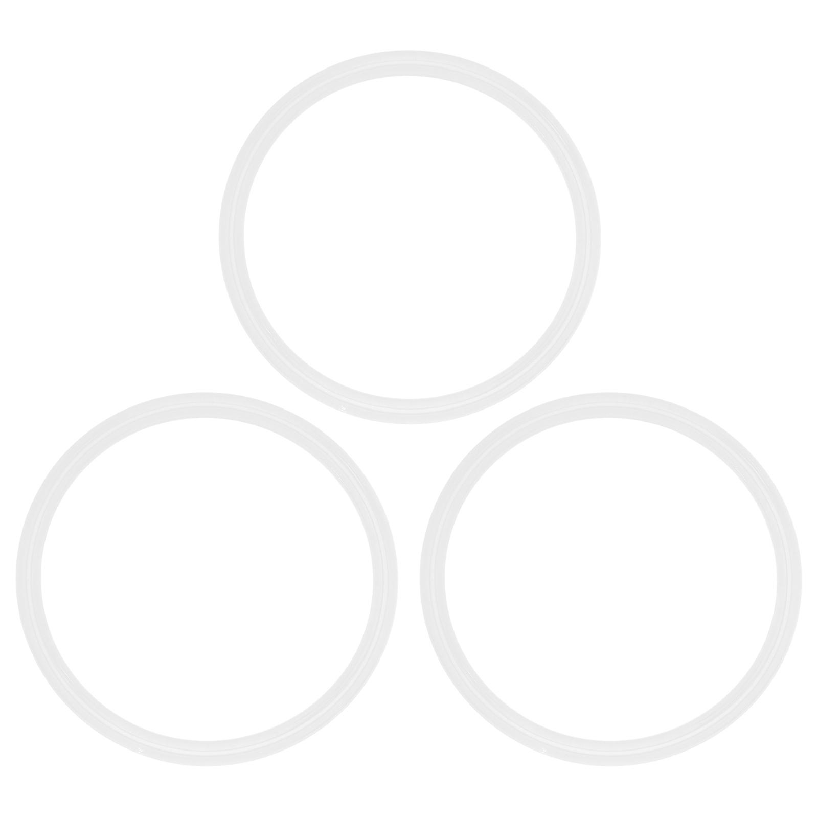 3 قطع فراغ كأس حلقات ختم حلقات سيليكون لأغطية الأكواب حلقات مختومة مانعة للتسرب جوانات جرة