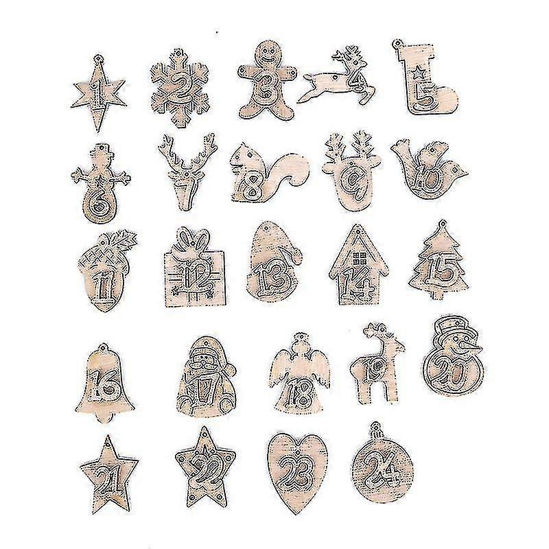 1 To 24 Number Pendant For Ad , Rat