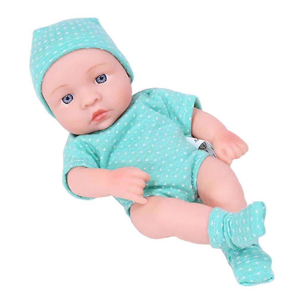7.87in دمية منتهية بالفعل تولد من جديد دمية طفل طفل مع سترة وقبعة