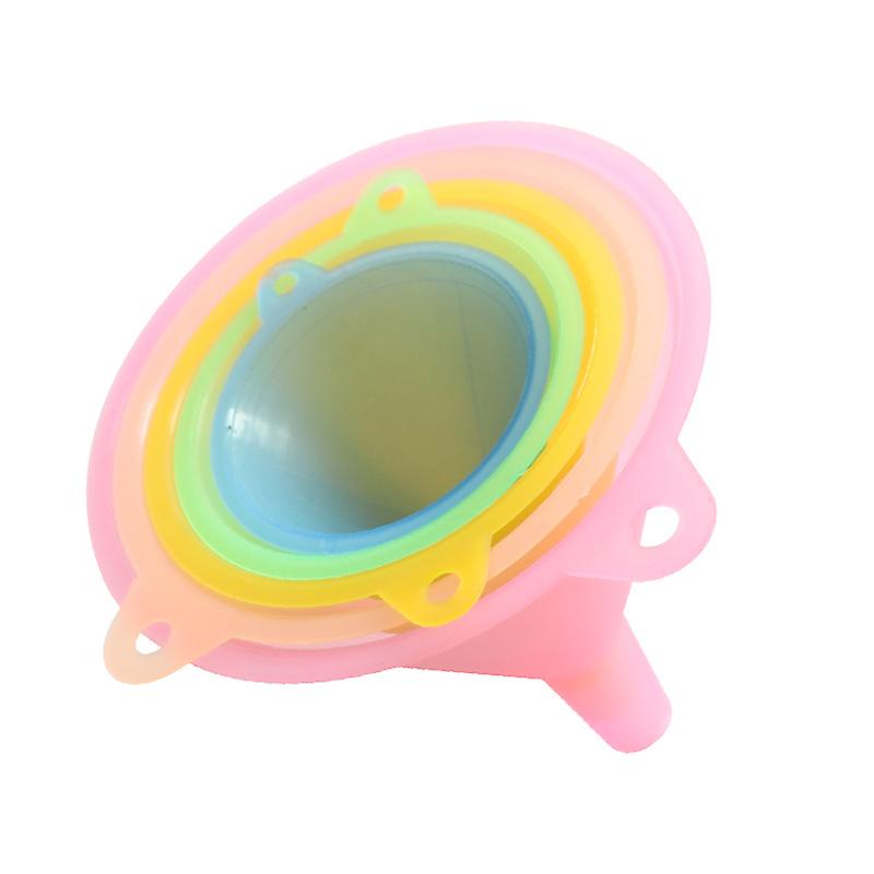 Rainbow Color Cooking Funnel Set - 5 Cooking Funnels Funnels for Cooking