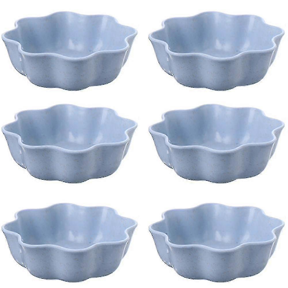 6 Pack Unbreakable Dipping Saucers