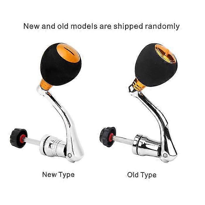 Reel Replacement Handle Power Rocker Metal Replacement Reel Handle (gold-large For