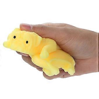 2 peças Squishyies Mochi Pug Filhote de Cachorro Squeeze Cura Diversão Kawaii Stress Reliever Brinquedos Presentes