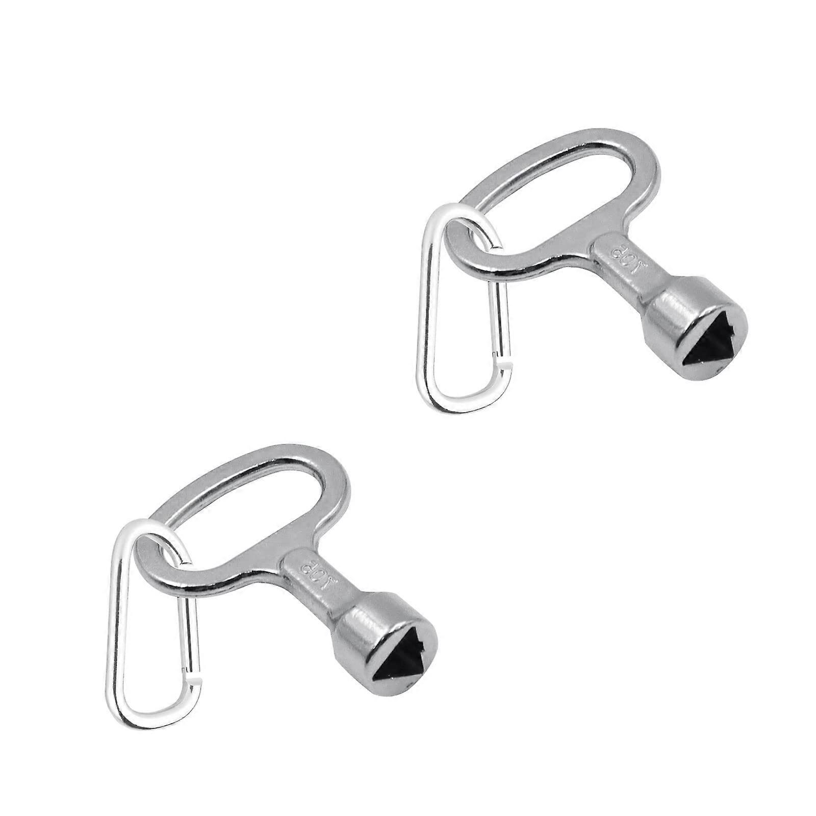 Triangle Key, Triangle Keys, 2 Piece Metal Triangle Key, Gas Meter Keys, Triangle Gas Meter Key, Metal Triangle Gas Meter Key