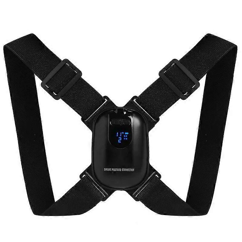 Smart Posture Corrector Sensor Vibration Reminder Posture Reminder for Adjustable Angle and Strap Help to Keep Right Posture