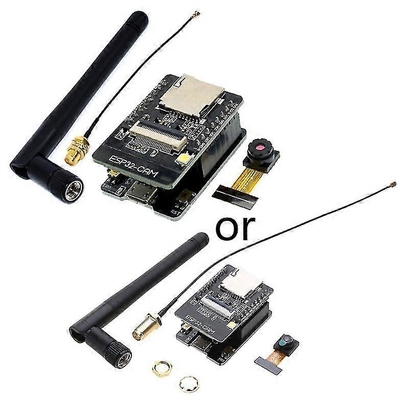 WIFI Bluetooth-compatible Module ESP32 CAM +ESP32 Baseboard CH340G 2.4G Antenna