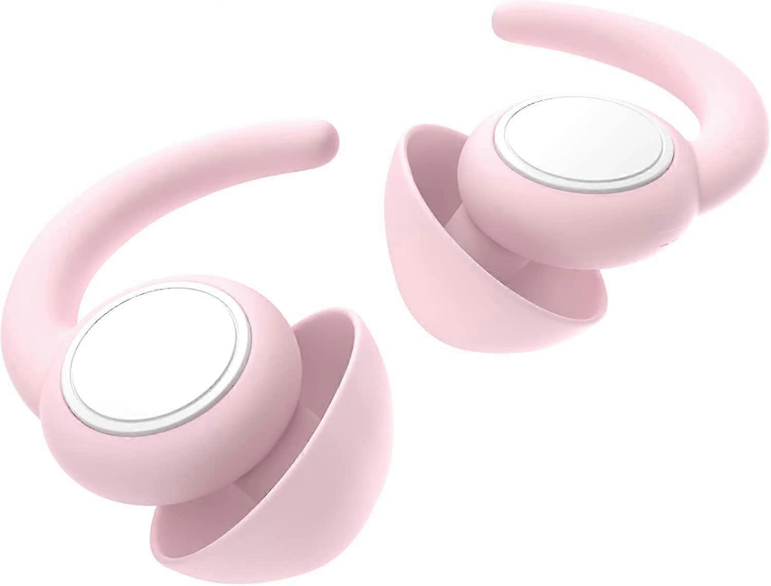Sleeping Ear Plugs, Reusable Silicone Ear Plug, Earplugs For Sound Machine Noise Cancelling, For Sleeping 2 Pairs(s/l), Swimming, Snoring, Concerts, W