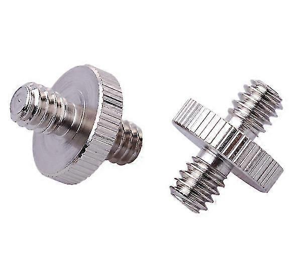 Male Threaded Screw Adapter For Camera/tripod/monopod/ballhead/light Stand (4pcs, Silver)