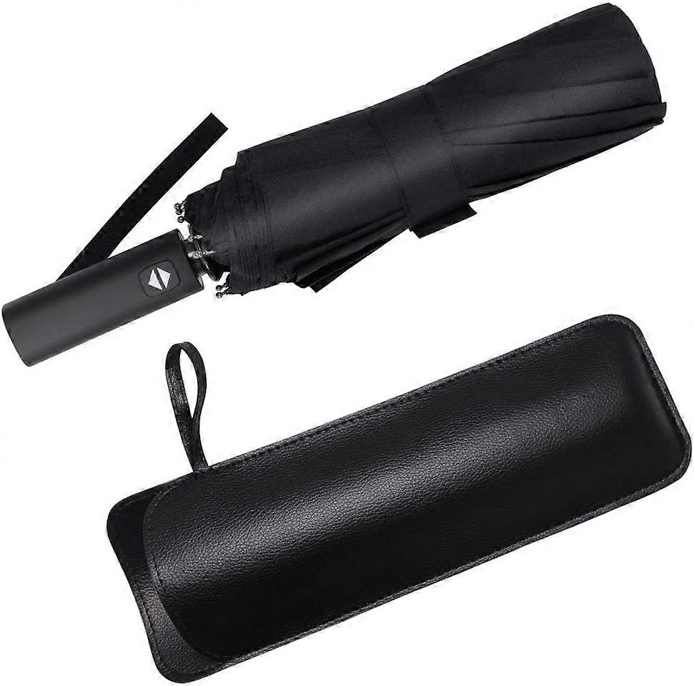 Folding Umbrella, Compact Umbrella Automatic Folding Open and Close Wind Storm Resistant Lightweight