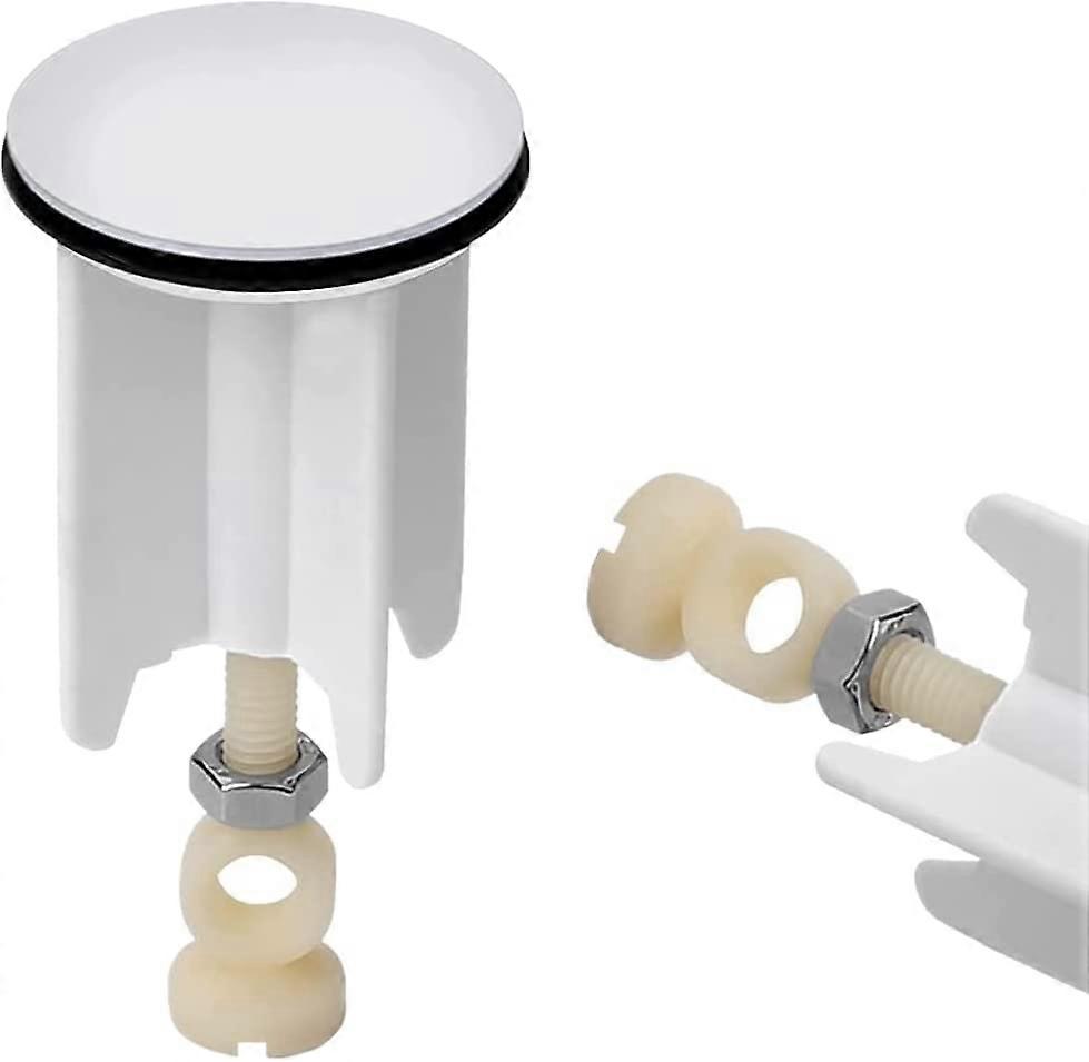 Heavy Duty 40mm forkrommet vask vask avfall pop opp vasken plugg universell for kjøkken bad