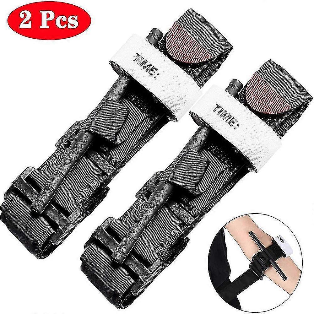 2pcs Camping Tactical Tourniquets First Aid Tool Emergency Hemostasis