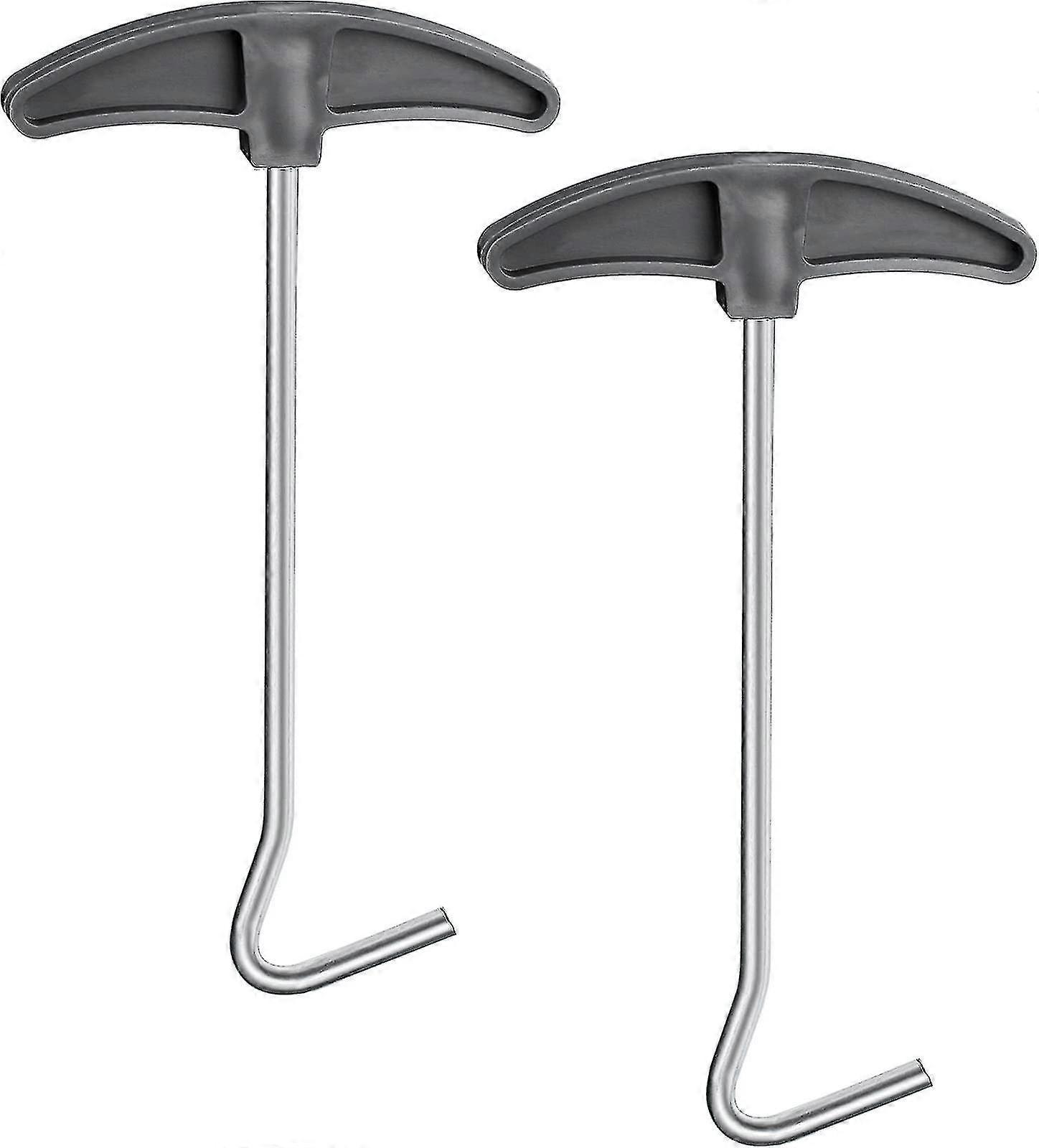 2023 - 2pcs Stake Puller Tent Stake Pullers Ground Stake Hook Peg Puller Hook Puller For Easy Stake Removalsn152