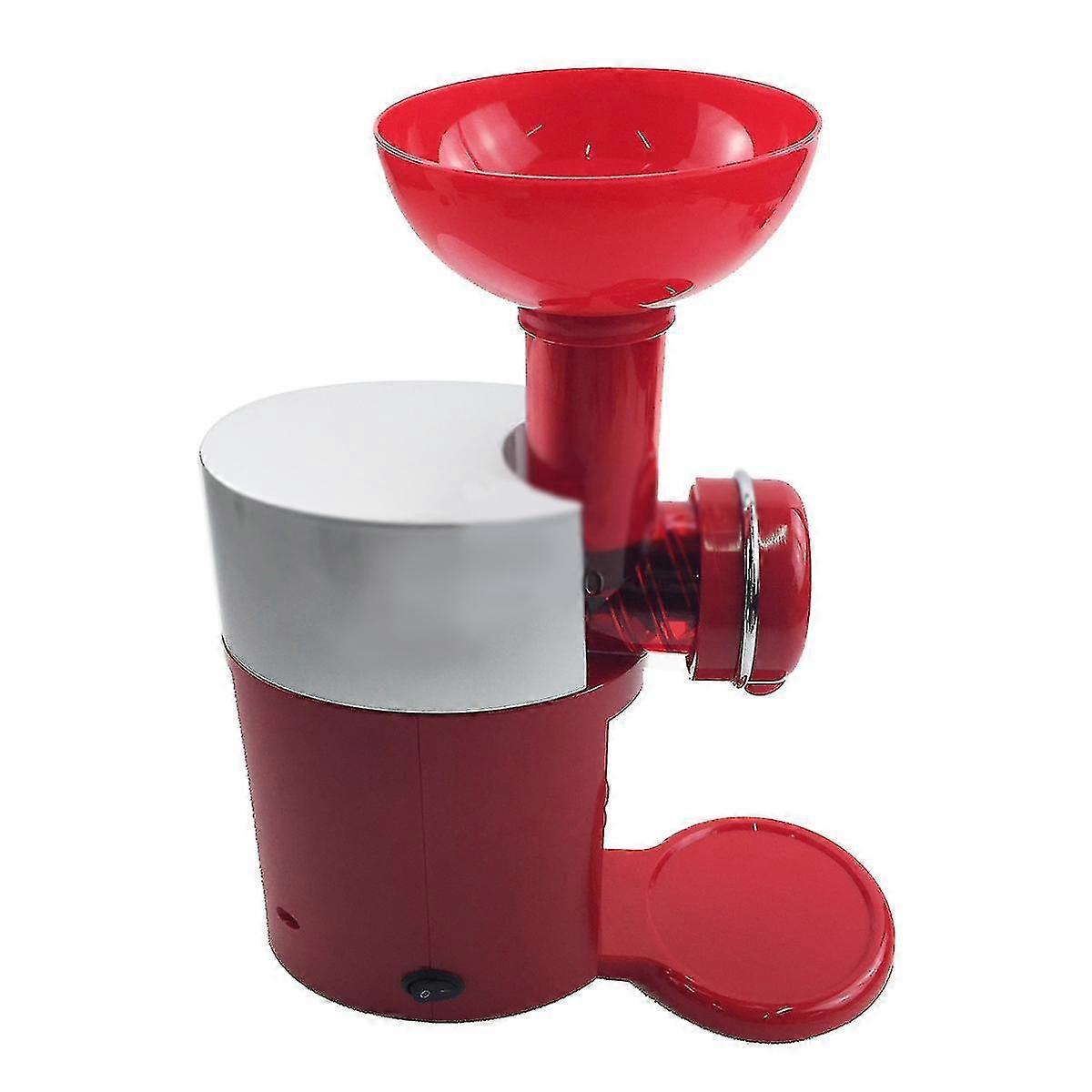 ice cream maker bpa free dishwasher fruit soft serve maker (red)