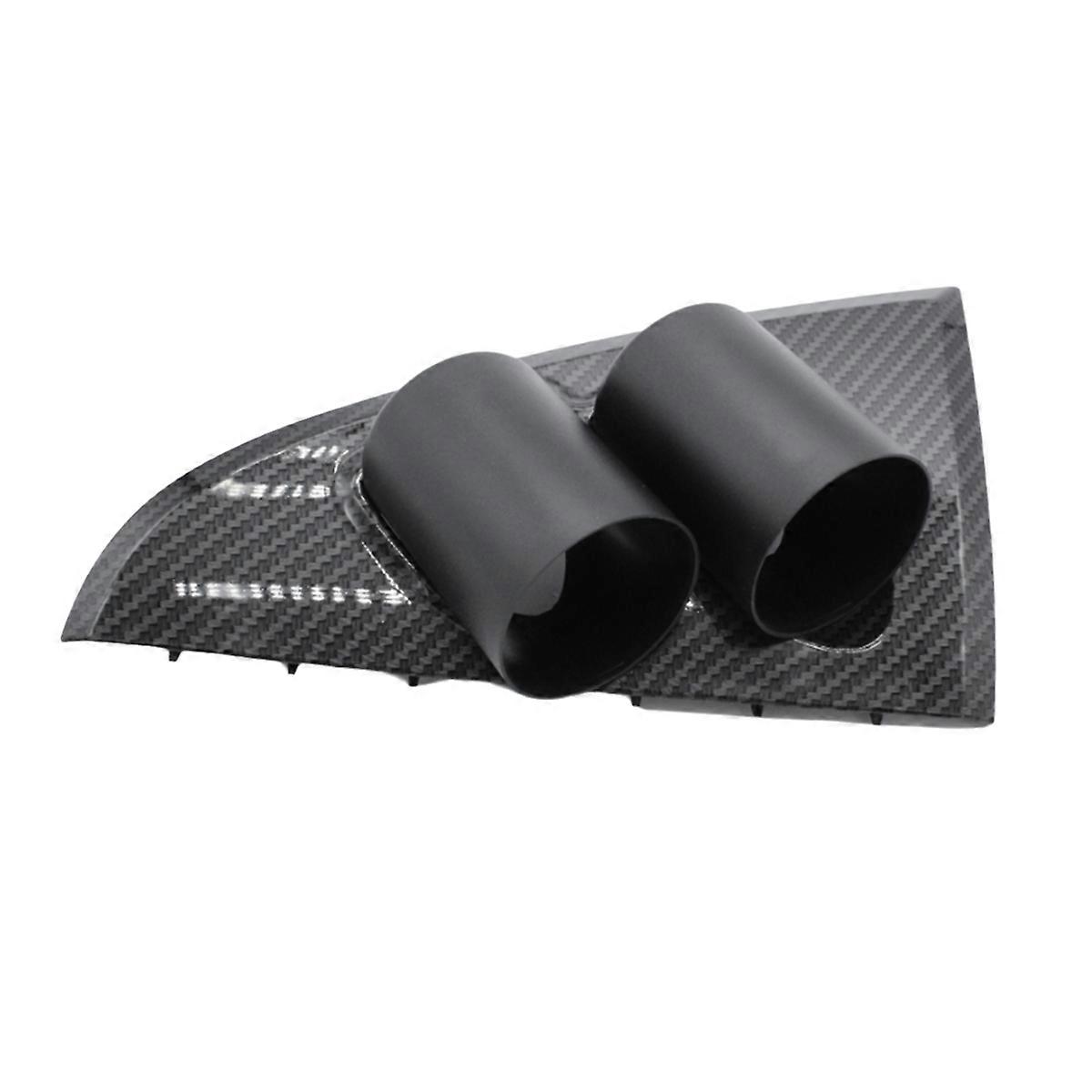 Car Gauge Pod Dash Mount Panel Holder Meters Holder 52mm Hole Diameter Carbon Fiber Trim for Falcon