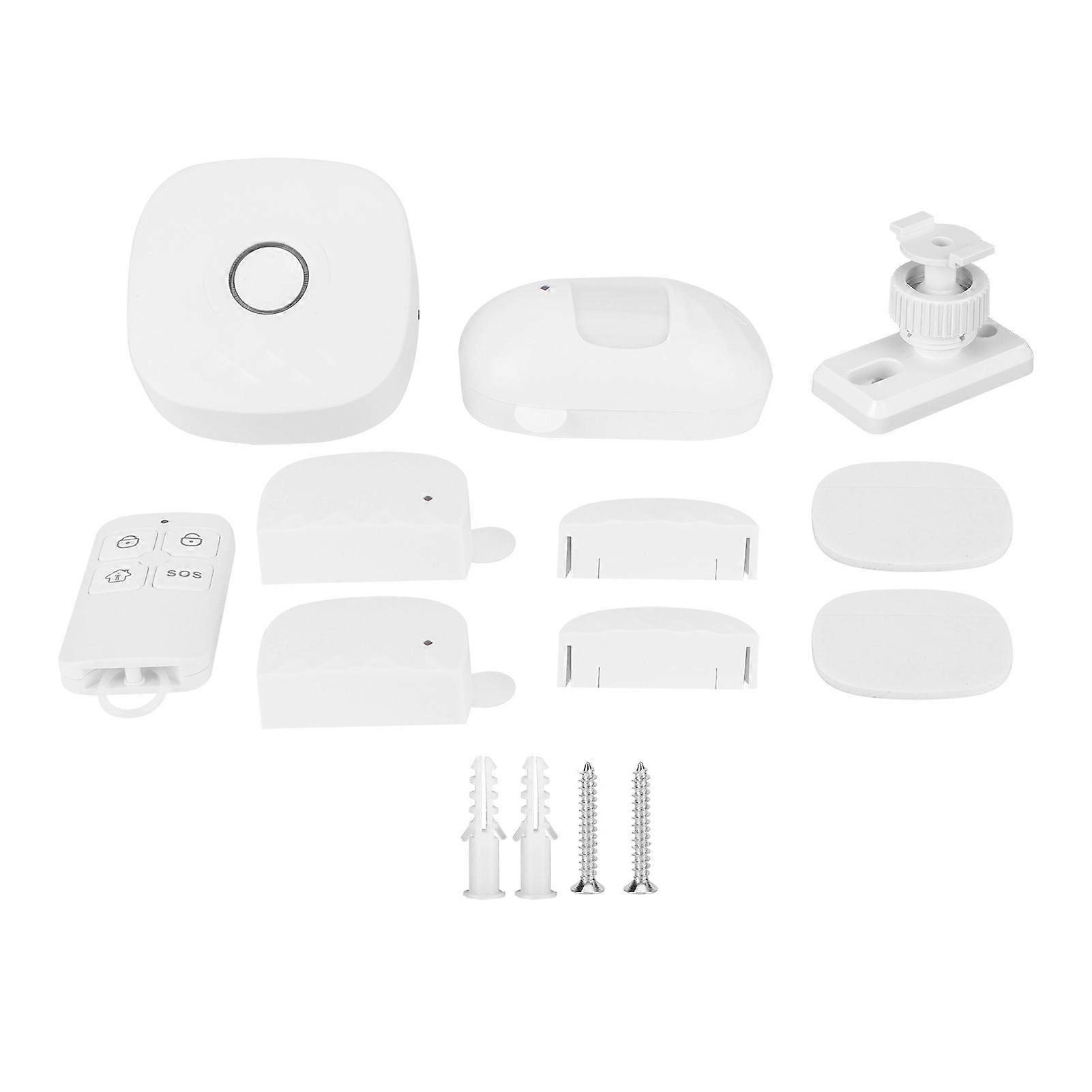 Wireless WIFI Smart Door Sensor Magnetic Detector Alarm Security System EU 100~240V
