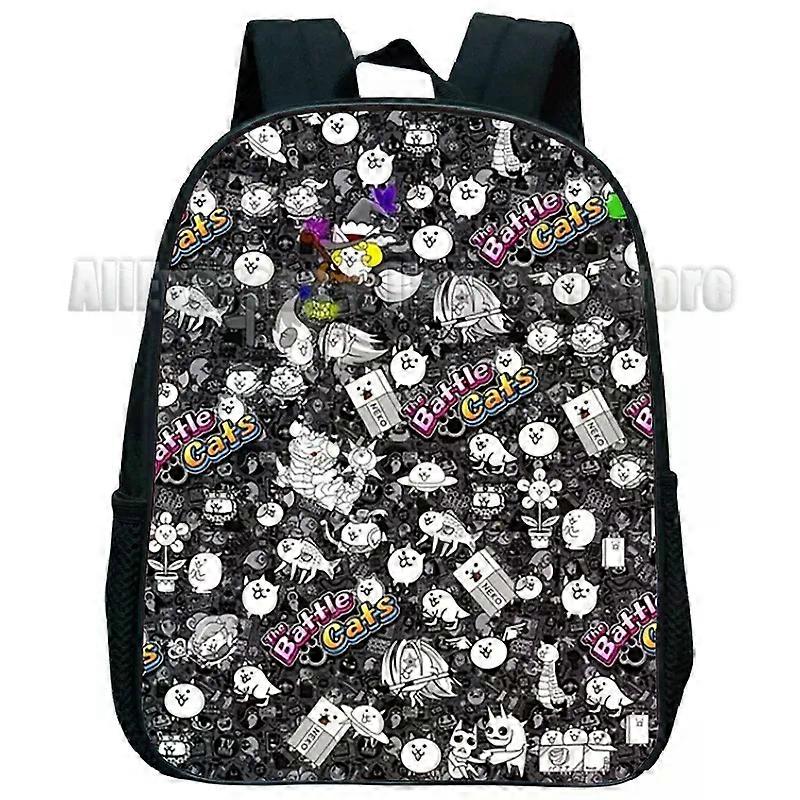 s121 大戦争猫子供用ぬいぐるみバックパックスクールバッグ子供用ベビーボーイズガールズギフトyhQ121