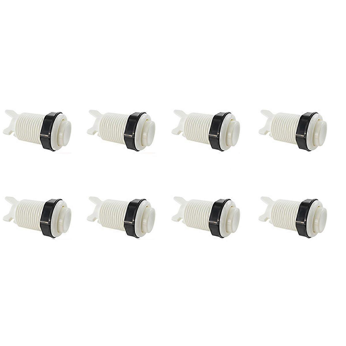 8Pcs Push Button 28mm Nut for American Arcade Game Machine Joystick Zero Delay Controller Parts Machine Diy D