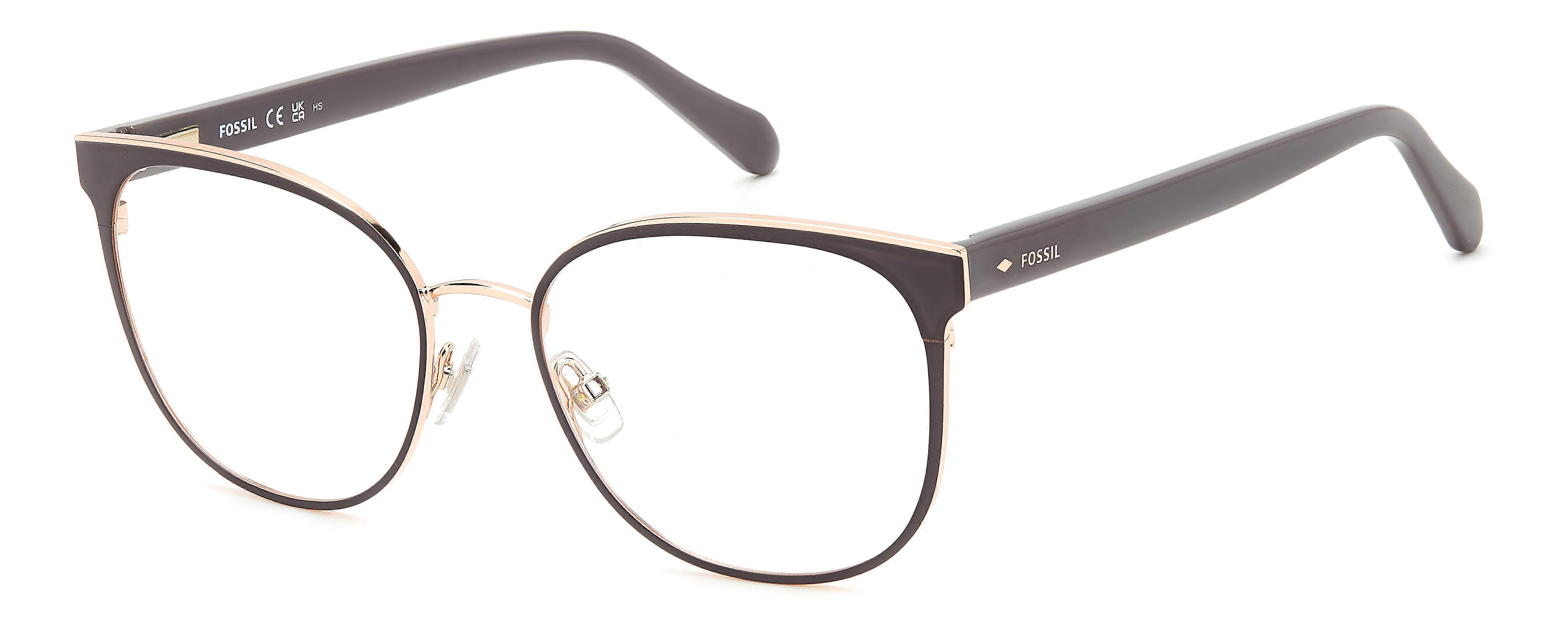 Eyewear Frames FOSSIL FOS 7164/G FRE MATTE GREY 2 52/17/140 WOMAN