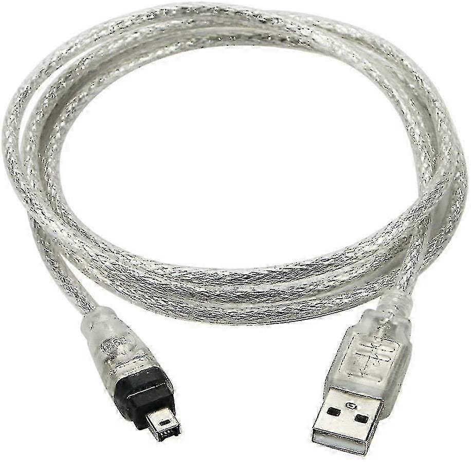 Cy Usb 男性を Firewire Ieee 1394 4pin 男性 Ilink アダプター コード ケーブル 用 Dcr-trv75e Dv 1m Usb Firewire ケーブル