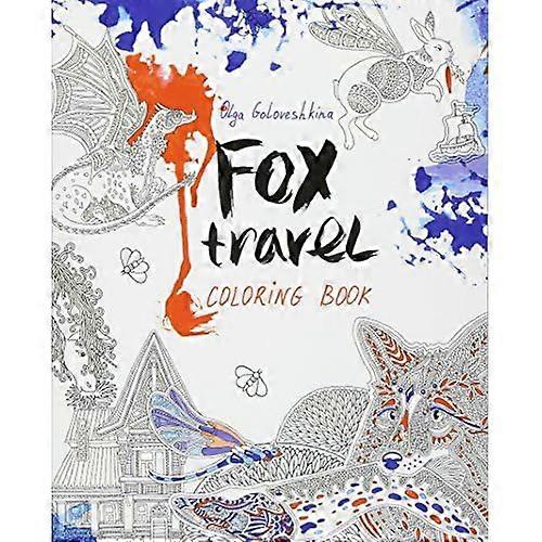 Fox Travel: Coloring Book