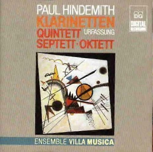 Hindemith P. Quintet ClarinetSeptetOct CD