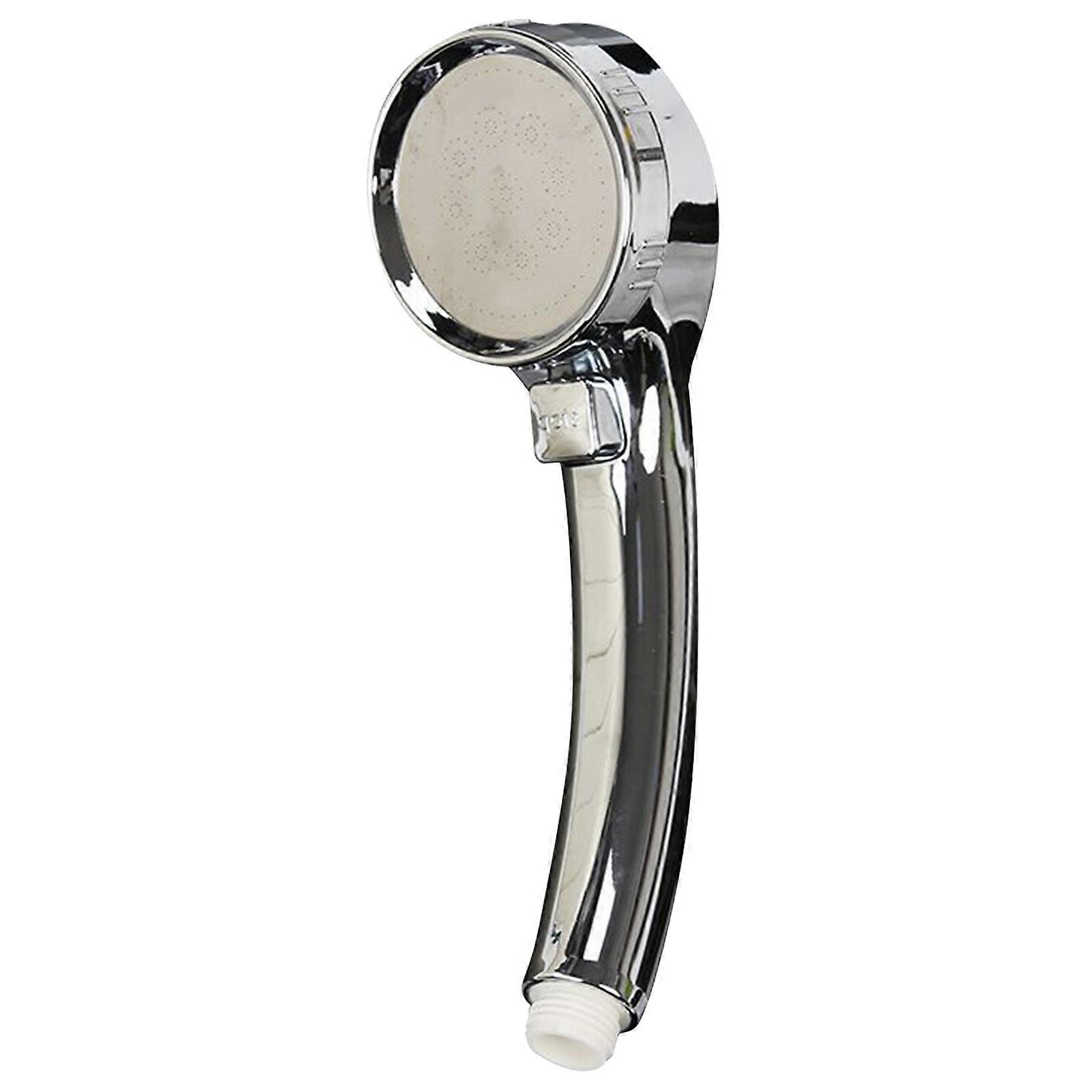 Handheld Shower Head with Water Stop Function, Single-Function Design, Electroplating Finish, BS01125 Color, Easy to Install and Use