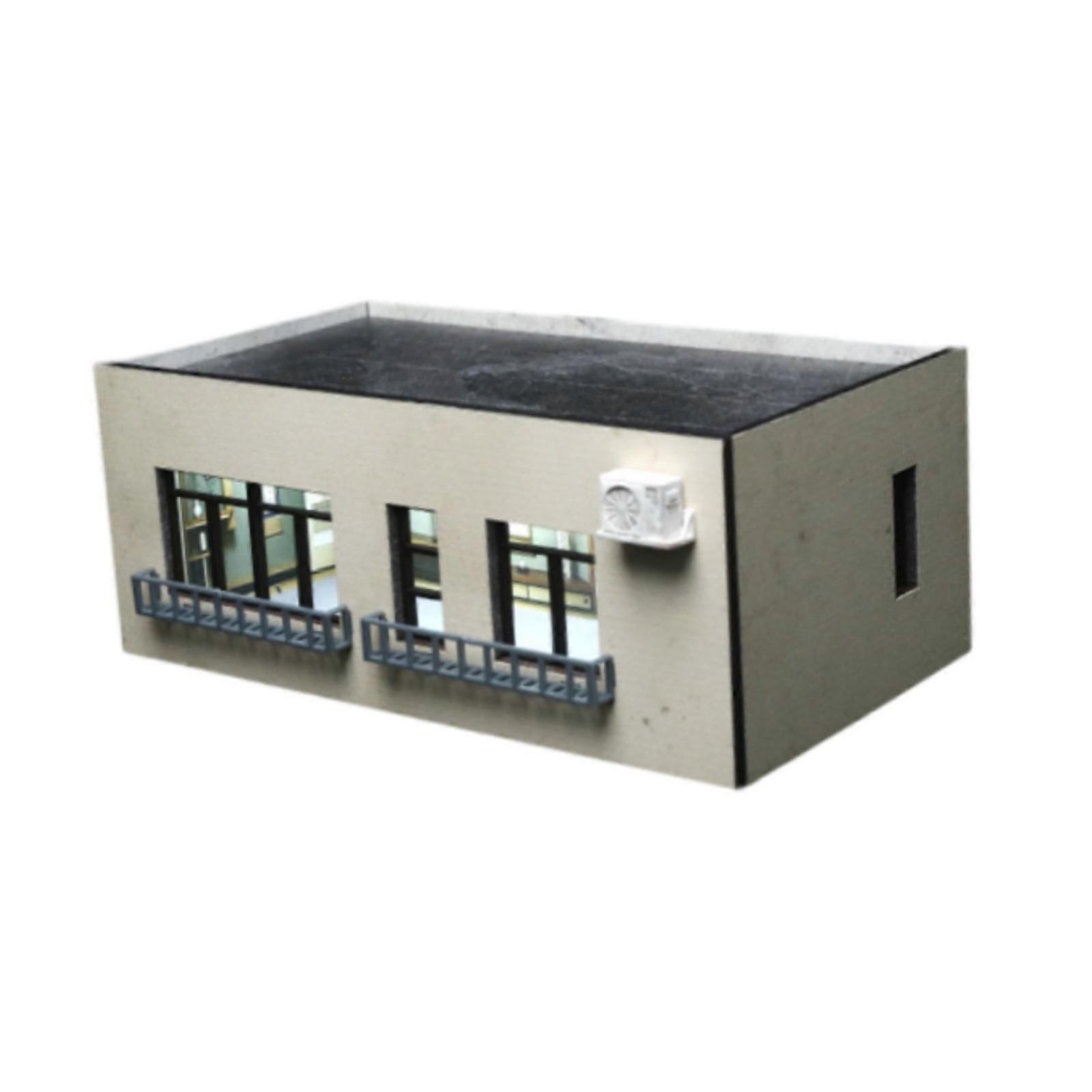 1/64 HO Scale Model House Sand Table Decoration Tabletop Decor Model Scenery A