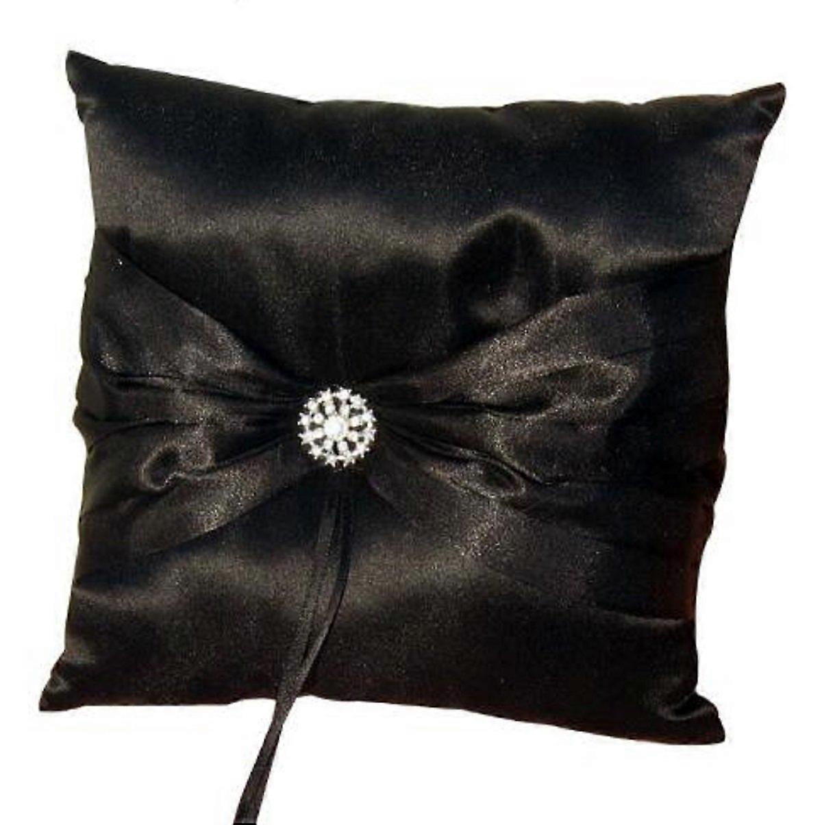 Black Pillow Cushion 7.8 x 7.8 Inches for Home Decor, Soft Fabric, Modern Style, Versatile Accent Piece
