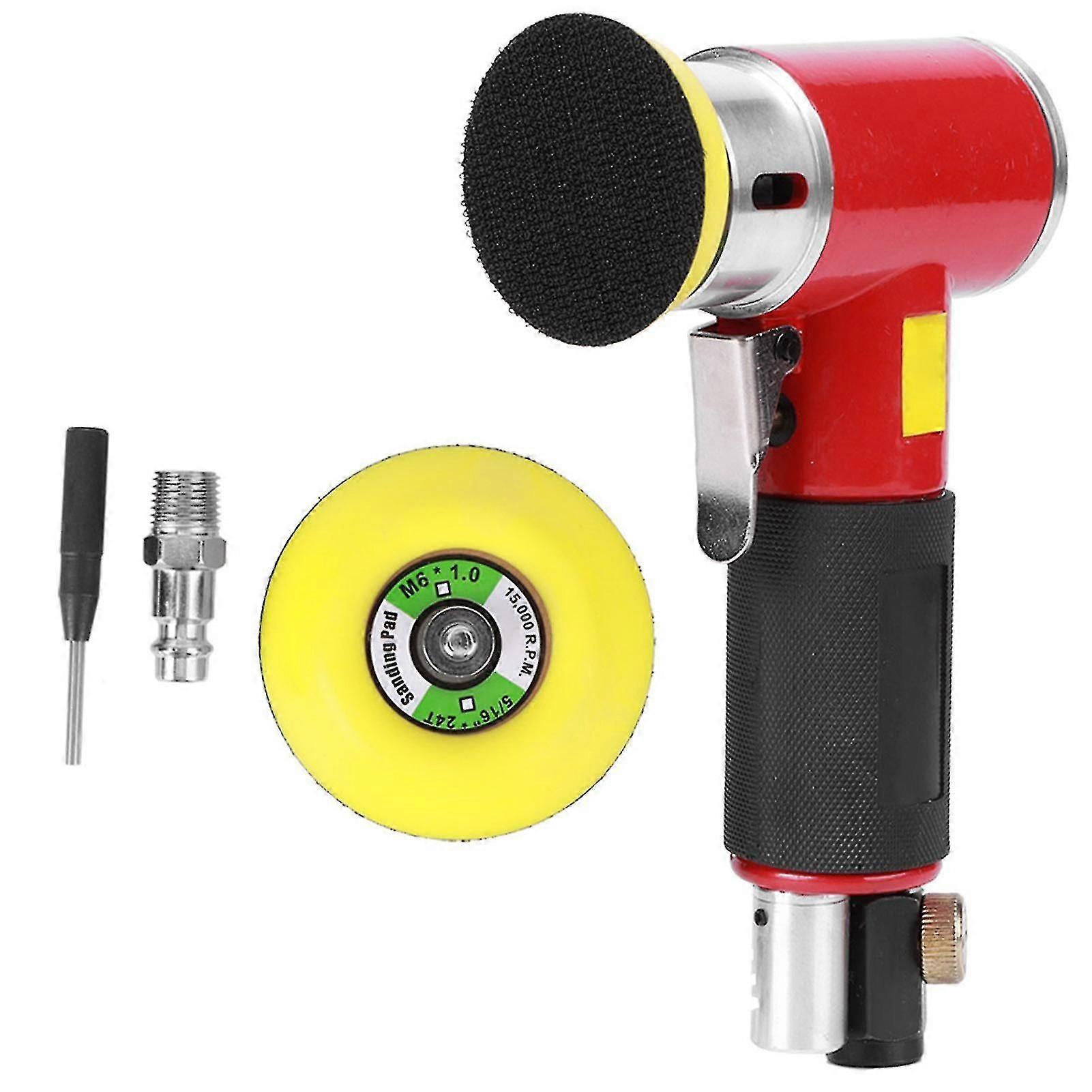 Air Sander Kit Set Random Orbital Pneumatic Sanding Machine Polishing Grinding Tools