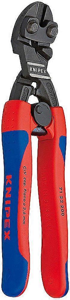 7.87-Inch Compact Bolt Cutters - Portable High-Performance Steel Tool for Easy Cutting and Durability