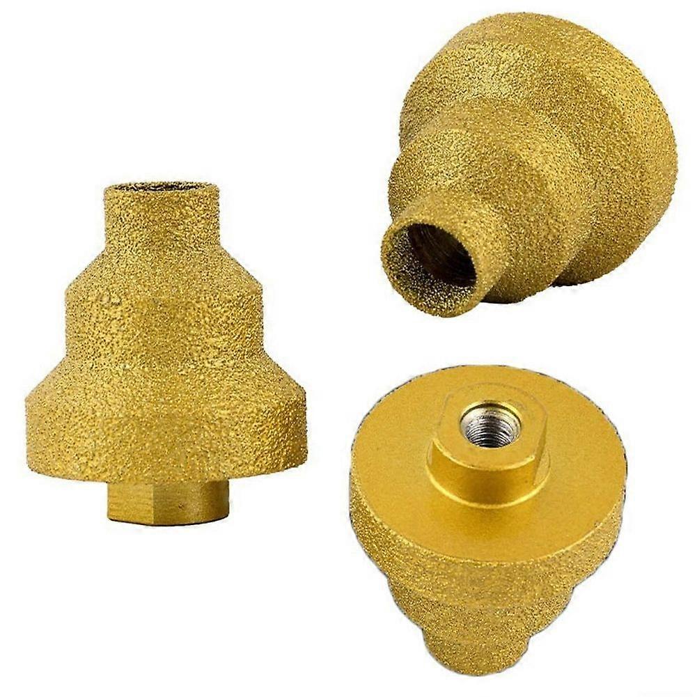 3Pcs Step Drill Bit Set 20-35-50mm Straight Flute Milling Cutter Metal Marble Hole Opener Woodworki