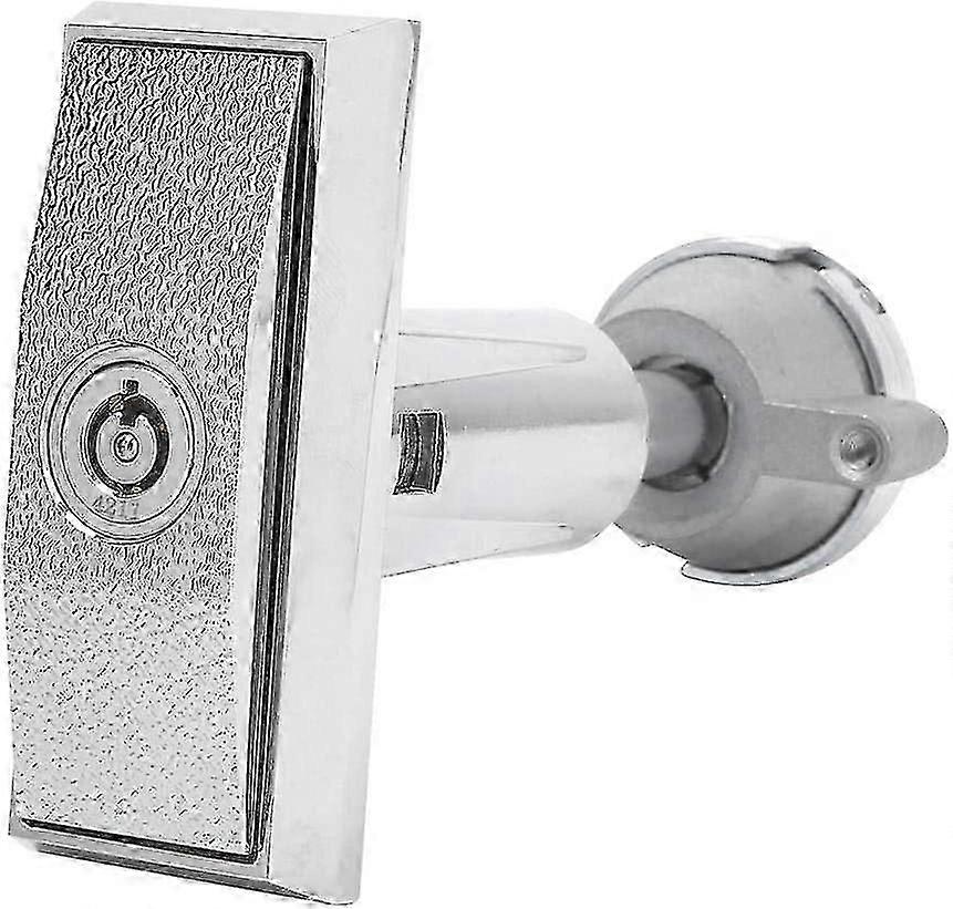 Vending Machine Lock, Universal Zinc Alloy Security Lock With Key For Safe Cabinet Lock, Snack Soda Vending Machine (silver) (1pcs)