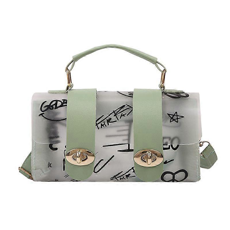 Women's transparent shoulder bag