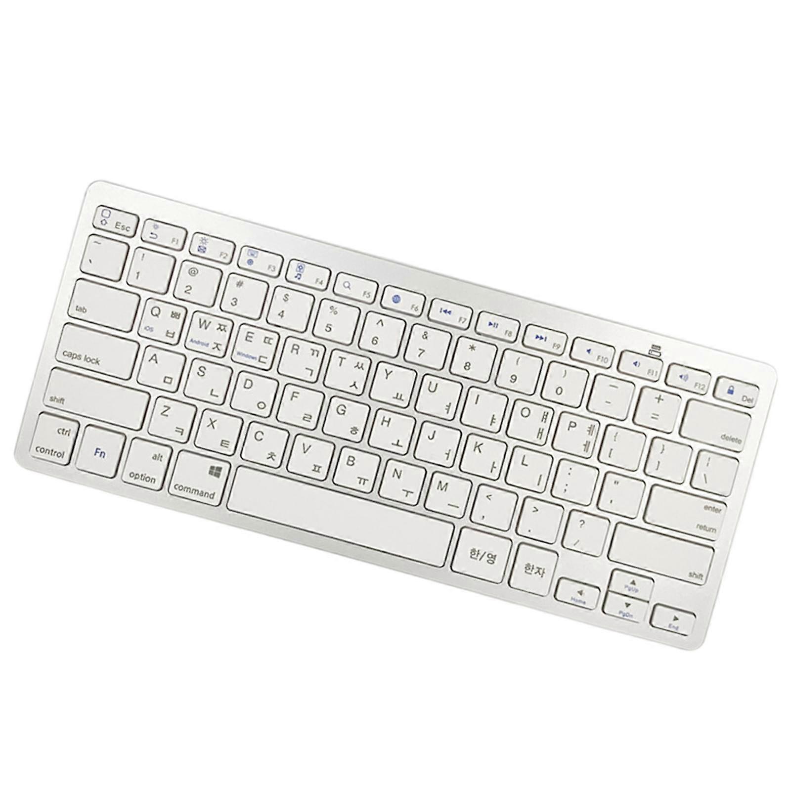 Slim Korean 78 Keys Keyboard for Lightweight Compact