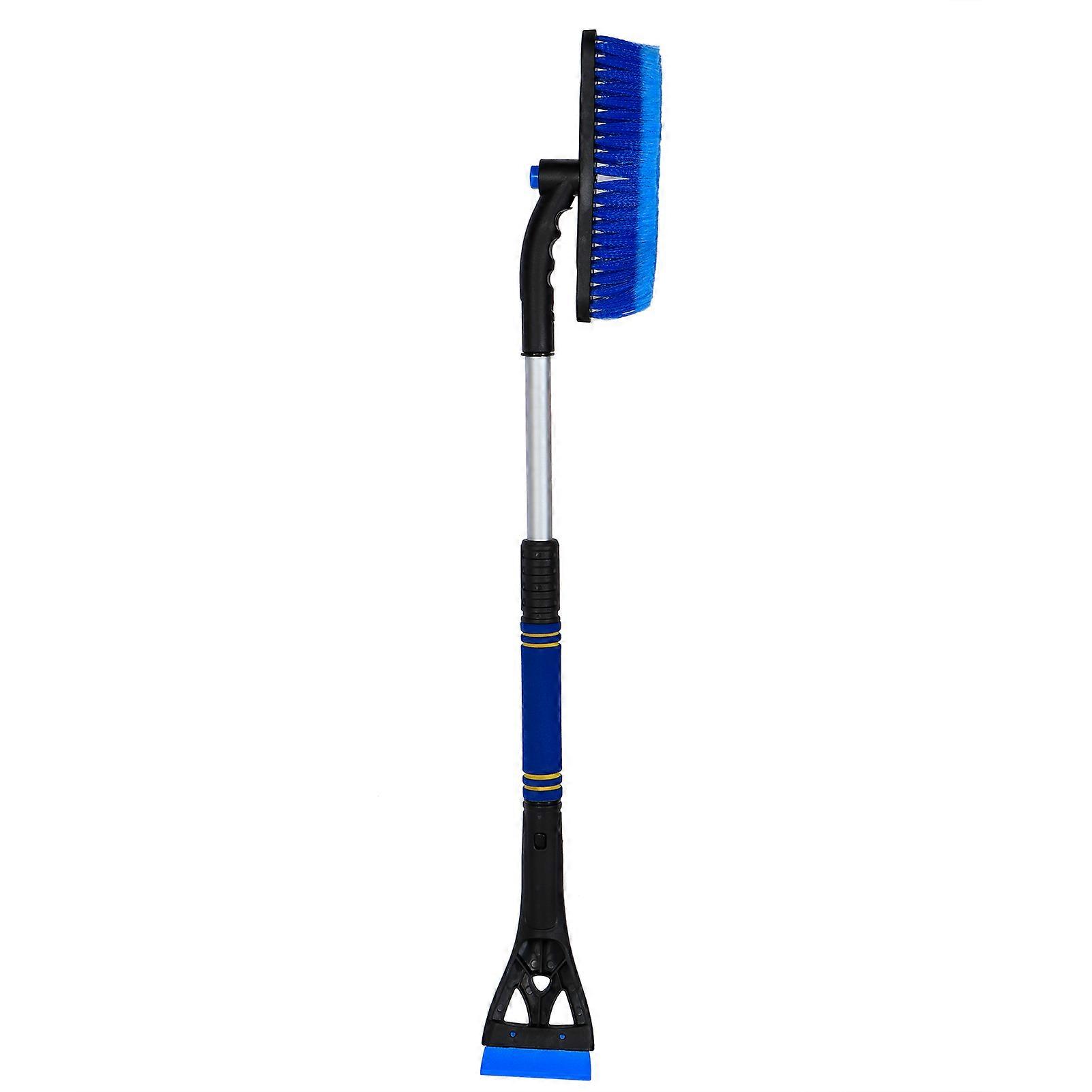 3-in-1 Extendable Car Ice Scraper Snow Brush and Shovel for Winter Vehicle Cleaning Tools, Durable and Lightweight Design