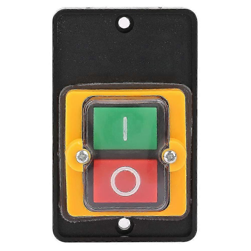Industrial Pushbutton Switch 220V/380V 10A Waterproof Dustproof ON/OFF Machine Switch