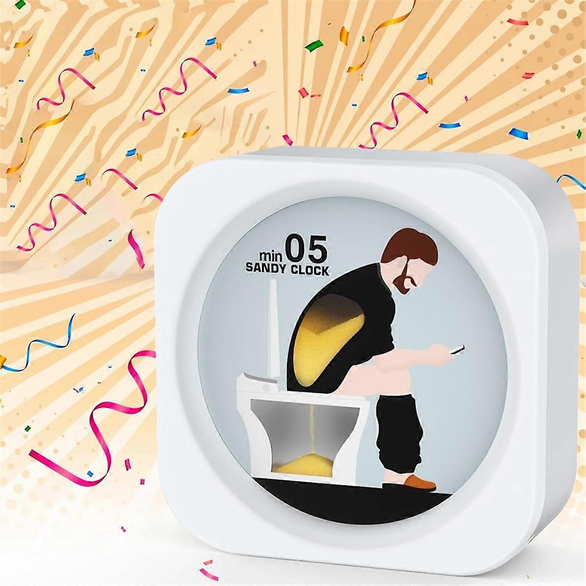 Toilet Hourglass Timer 5 Minute Restroom Sand Clock Time Countdown ...