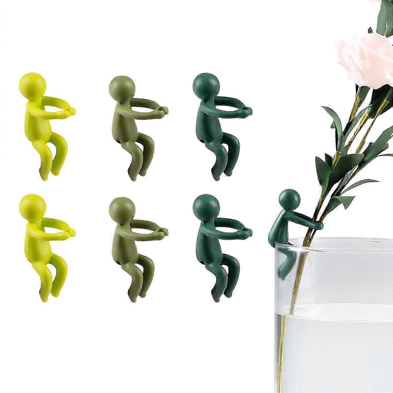 6PCS Adjustable Plant Support Stakes - Sturdy Propagation Buddy for Stems/Shoots