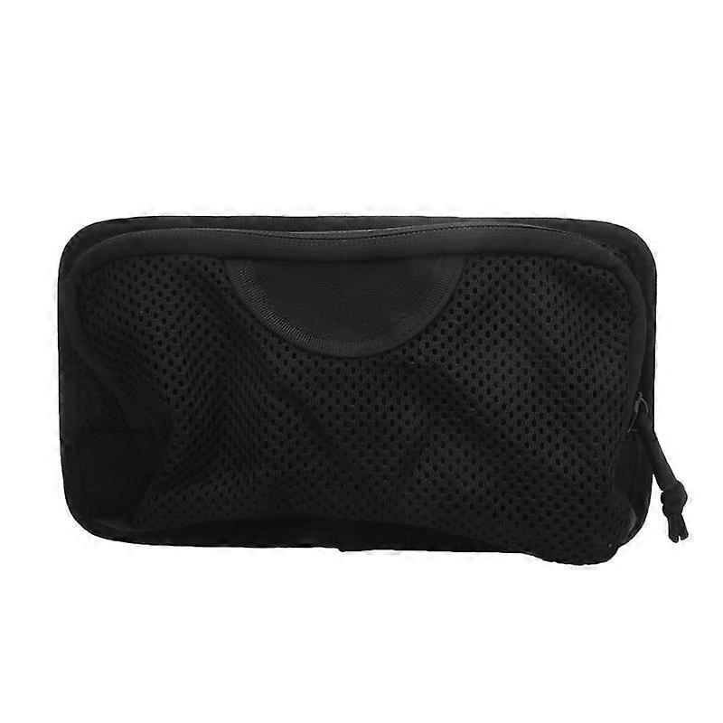 Tactical Backpack Bag Insert Hook Fasteners Mesh Pocket Utility Admin Pouch Hunting Nylon Zipper Closure
