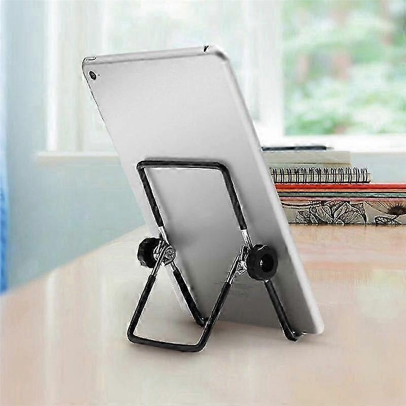 Flat Shelf Frame Adjustable Folding Flat Iron Display Shelf for Displaying Photos, Plates, Cookbook