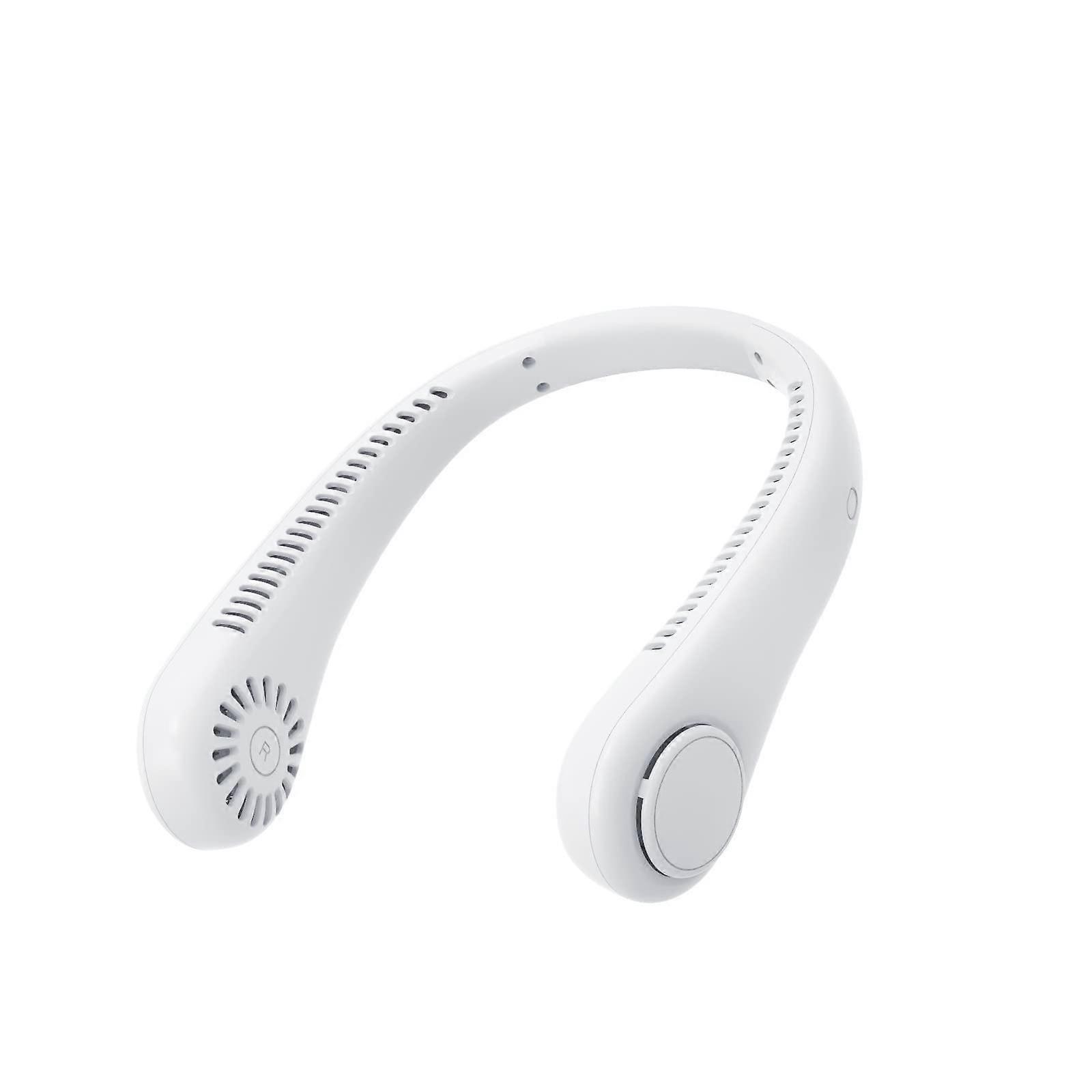 Hanging Neck Fan for Cooling in Hot Weather, Adjustable, Portable, USB Rechargeable, Lightweight Design