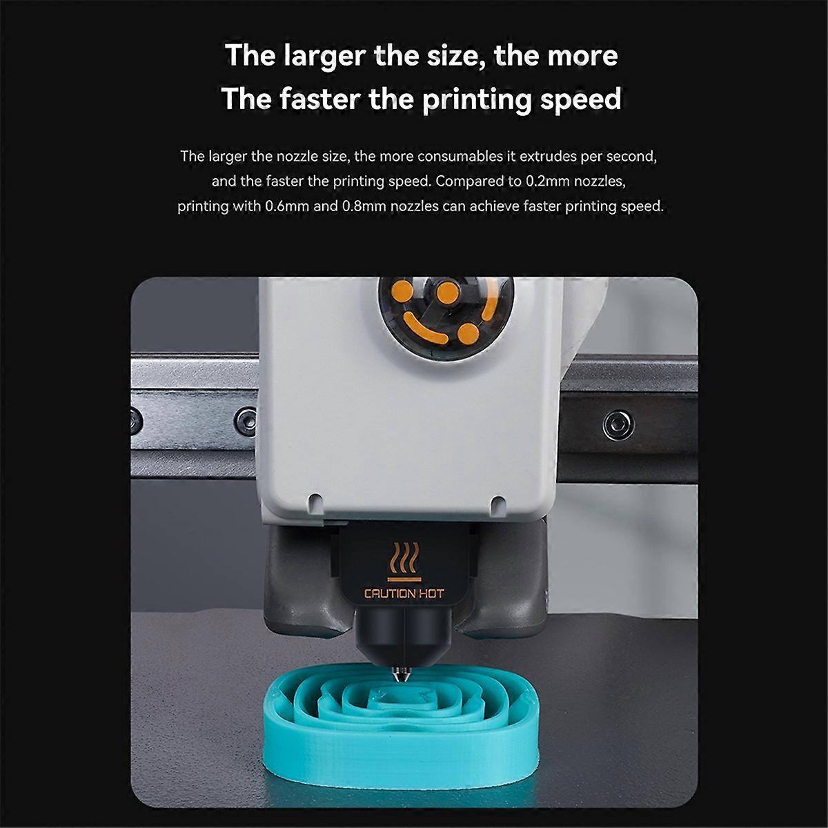 Hotend-kit för A1/A1 Mini Fast Speed ​​Hot End 0,6 mm munstycke