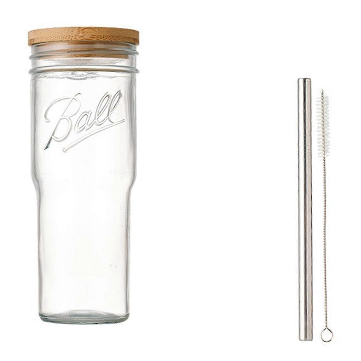 700Ml/24Oz Couvercle en bambou Tasse de boisson froide