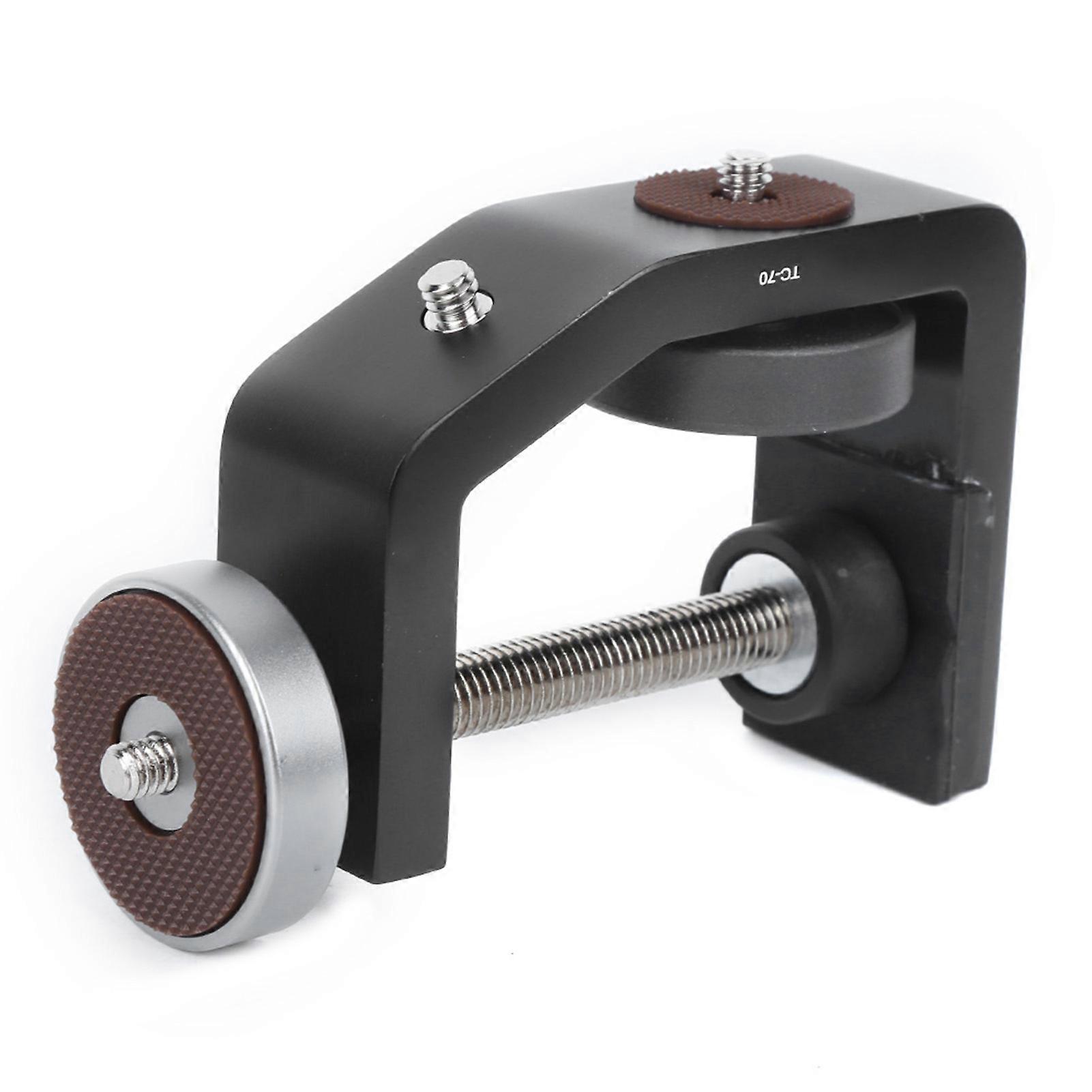 Durable Photography C Clamp with 1/4" Screw for Cameras & Phones, Anti-Rust Design