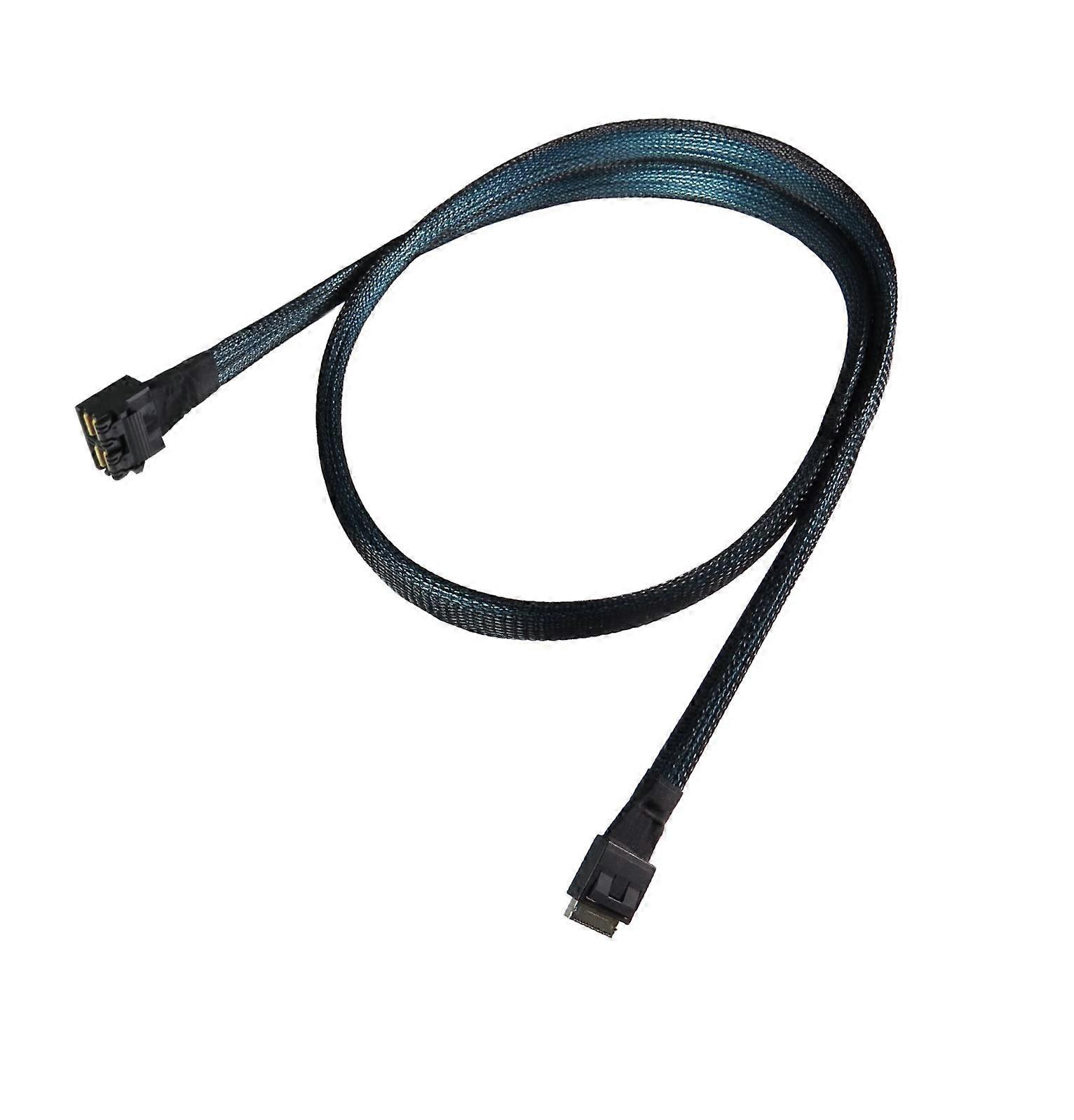 SFF-8643 Mini SAS HD 8X to SFF-8611 Oculink 8i Cable 100cm Length High-Speed Data Transfer Compatible with Server Storage
