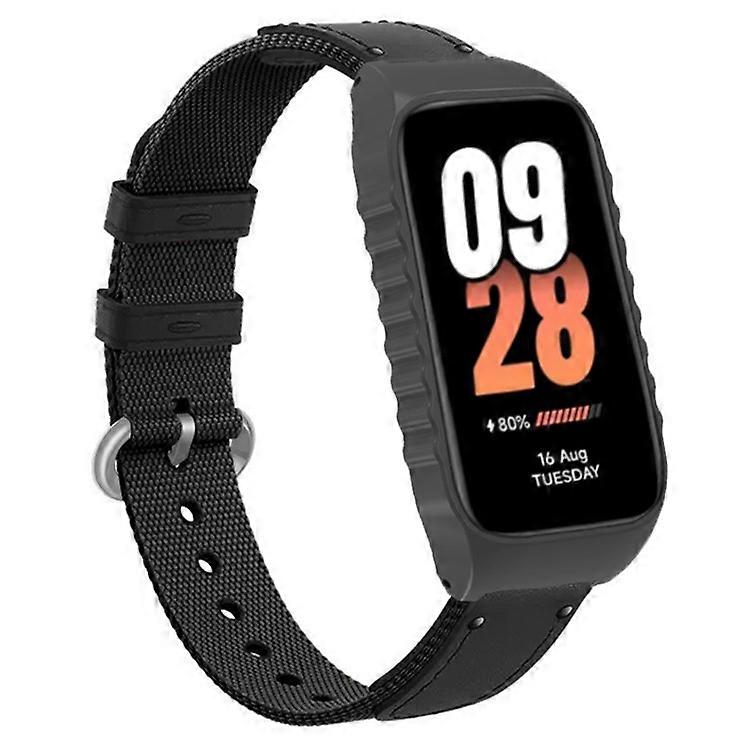 Compatible For Xiaomi Smart Band 8 Active / Redmi Smart Band 2 Strap Nylon Canvas Woven Watch Bands