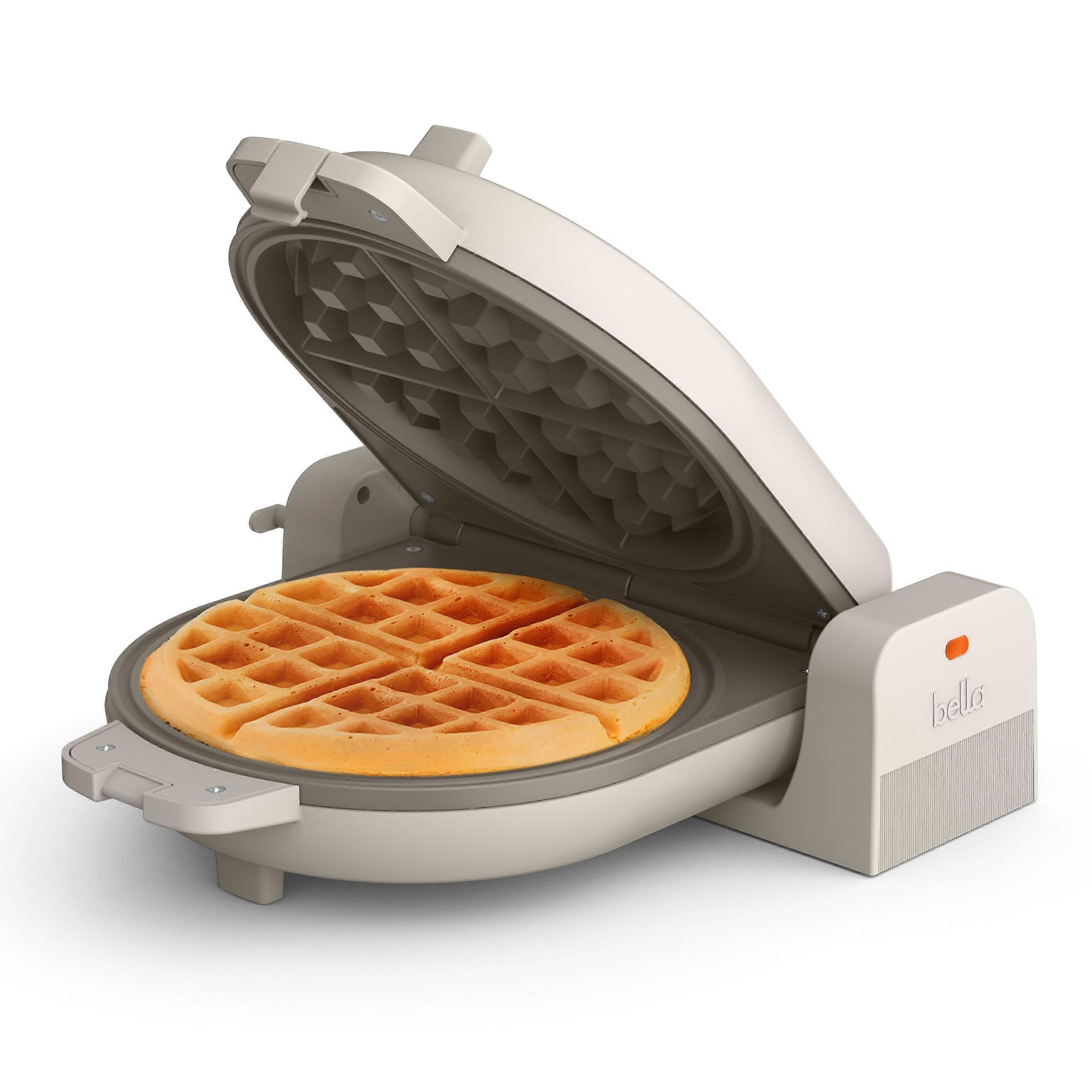 Evergood ™ ceramic non-stick coated Flip-N-Store Waffle Machine, Fits-Anywhere ™ kitchen utensils