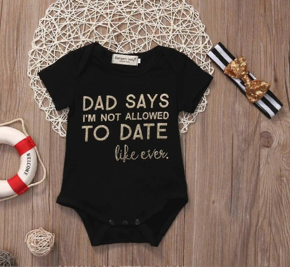 Newborn Girls Daddy's Little Princess Jumpsuit